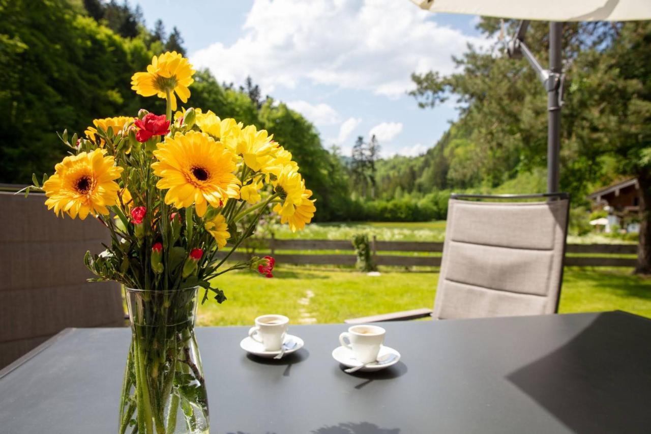 Ganzes Haus Mit Grossem Garten Und Eigener Sauna Unterwössen Dış mekan fotoğraf